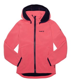 Kamik Softshelljacke Faye (wasserabweisend, reflektierend) korallrot Mädchen